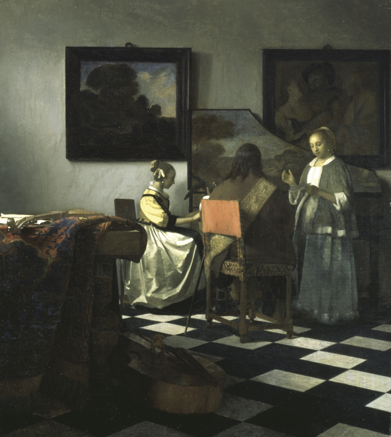 “The concert” by Johannes Vermeer.